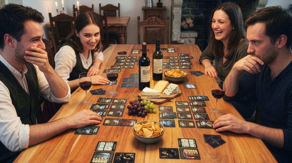 TowerCard™ | Das Strategiespiel für Familie & Freunde | Handel, Produktion & Taktik | 2–4 Spieler | 90–180 Minuten | 216 Premium-Spielkarten